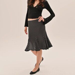 Zeia midi skirt - polka dots